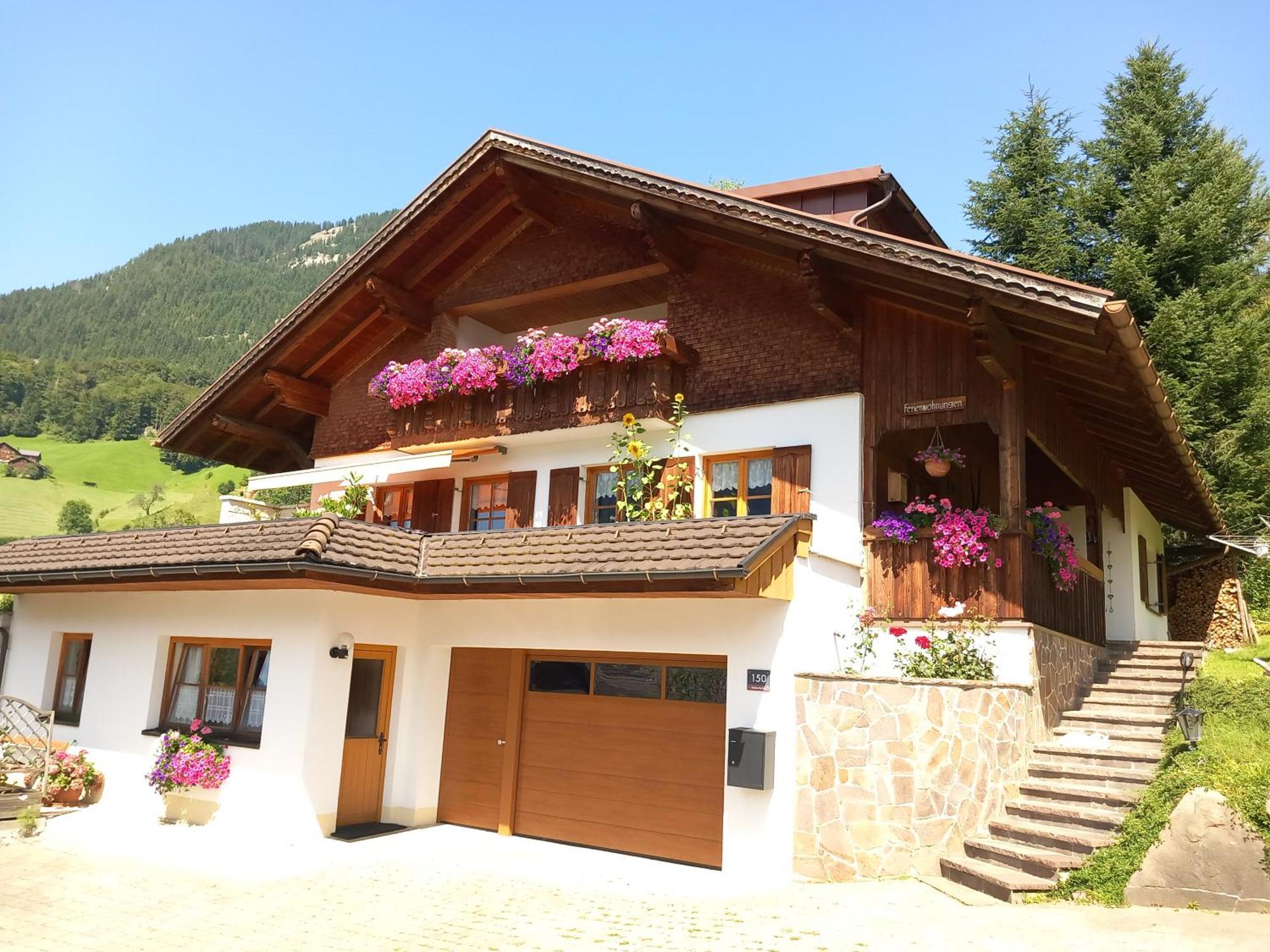 Haus Simma Apartment Au (Vorarlberg) ภายนอก รูปภาพ
