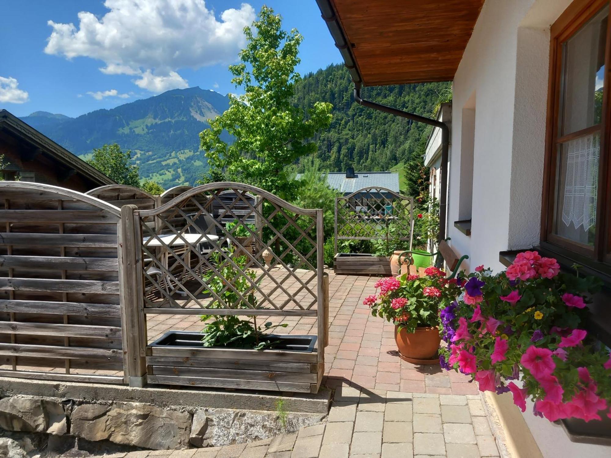 Haus Simma Apartment Au (Vorarlberg) ภายนอก รูปภาพ